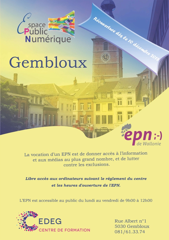 Espace EPN Gembloux