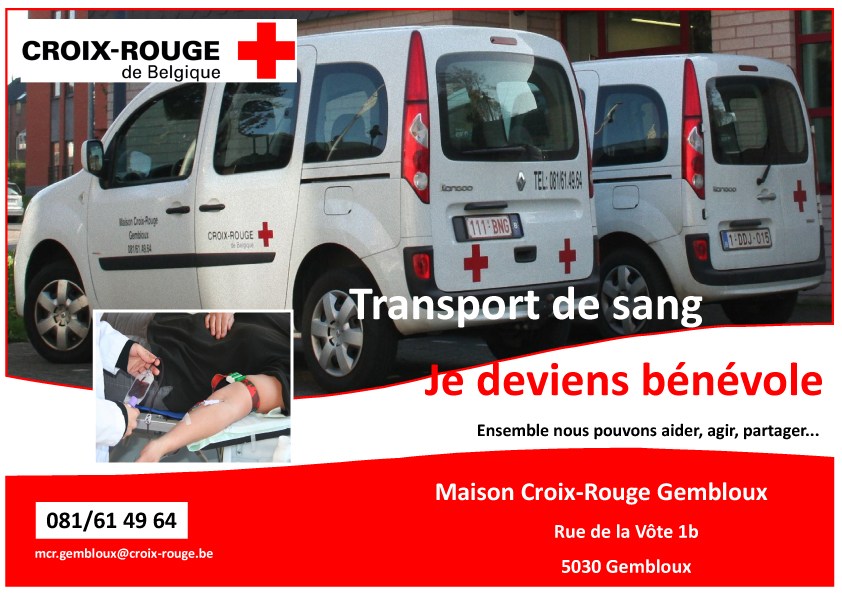 Appel volontaires transports sang A4