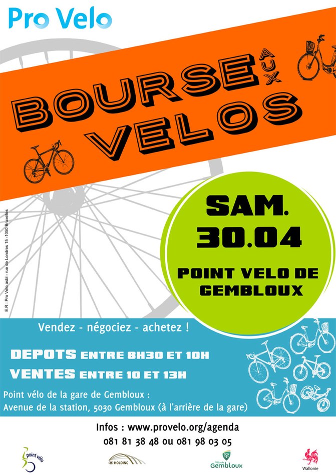 Bourse aux vélos gembloux 2